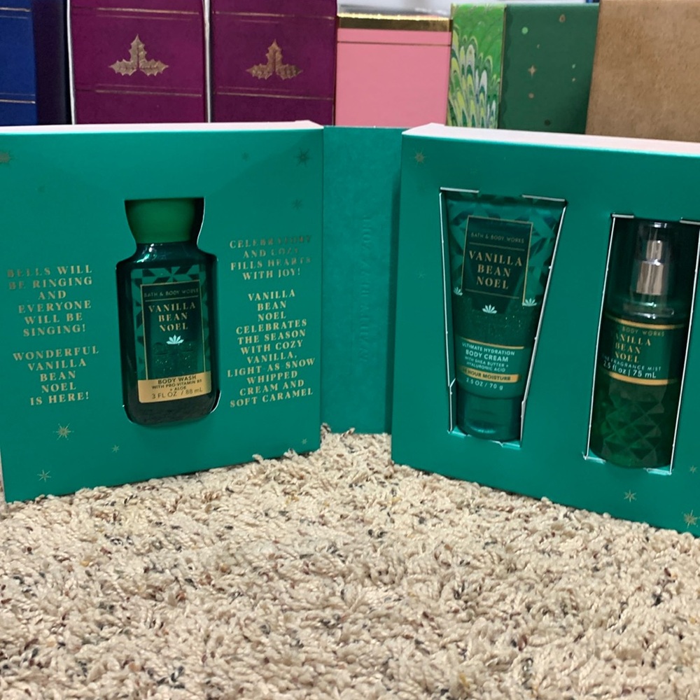 Brand new Vanilla Bean Noel gift set
